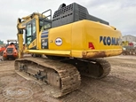 Back of Used Komatsu Excavator